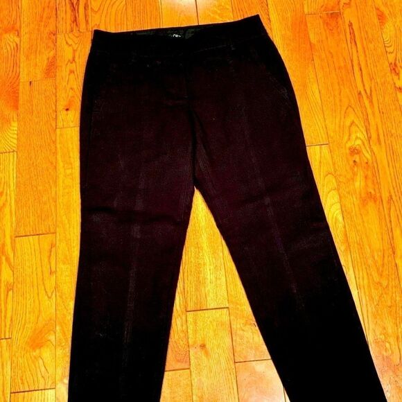 BLACK ANN TAYLOR PANTS SIZE 4P - Picture 1 of 5